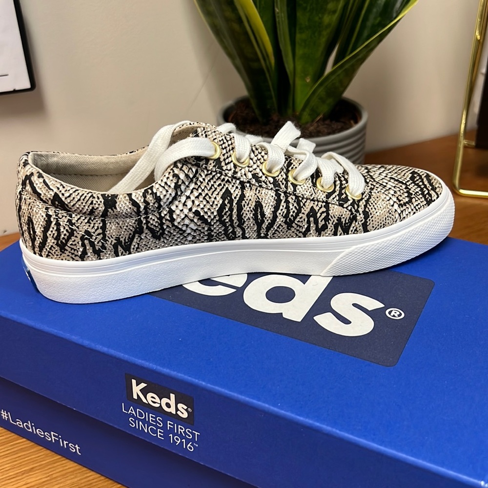 NWT Snakeskin Keds